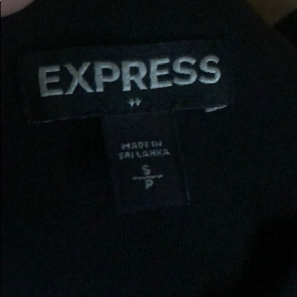 Black stretchy Express dress - Picture 3 of 4